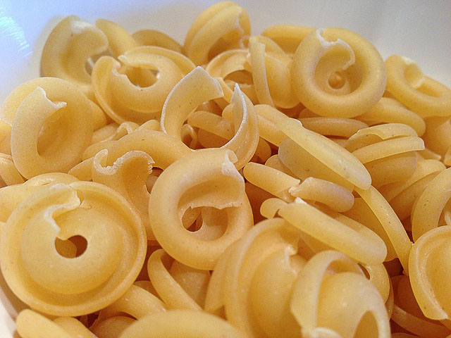 Pasta - the food of kings.